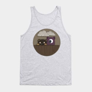 Monster behind the fence Tank Top